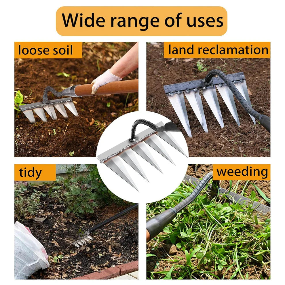Home Wish™ Garden Weeding Tool with 5 Durable Steel Claws (🔥50% OFF )